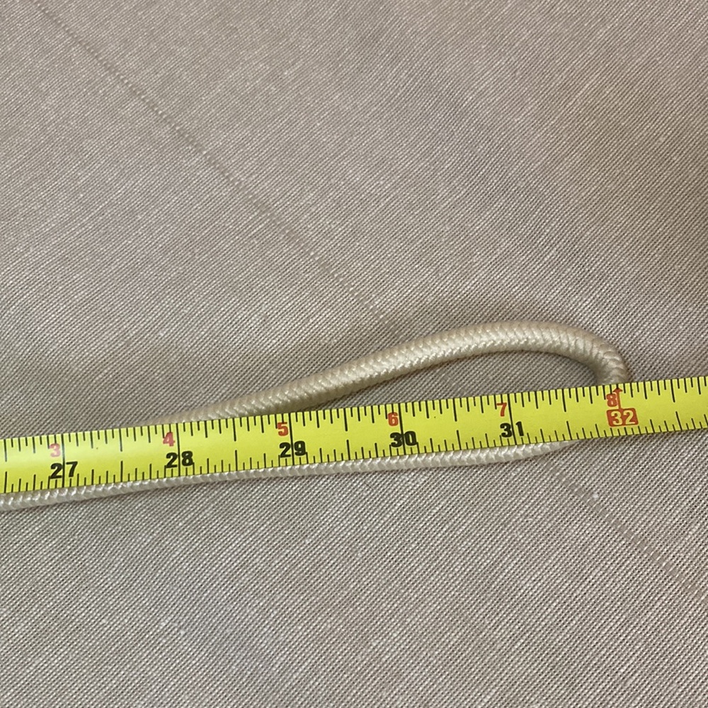 Braid Beaded Belt‎ 32 Inches - Picture 3 of 3